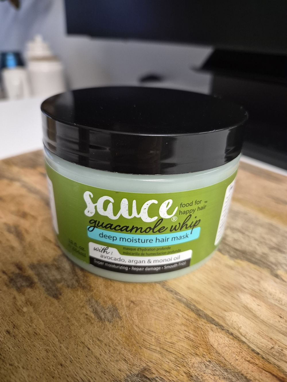 Sauce Guacamole Whip Deep Moisture Hair Mask - Green